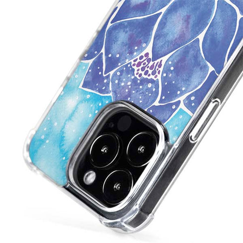 Blue Lotus by Cat Coq iPhone 15 Pro MagSafe Case