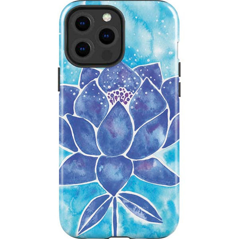 Blue Lotus by Cat Coq iPhone 15 Pro Max Impact Case