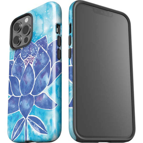 Blue Lotus by Cat Coq iPhone 15 Pro Max Impact Case