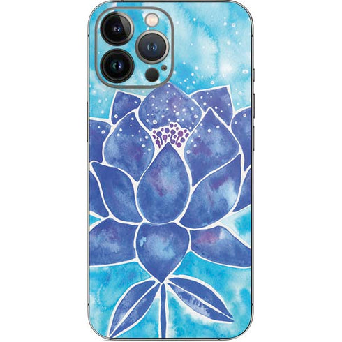 Cat Coq Blue Lotus iPhone 14 Pro Max Skin