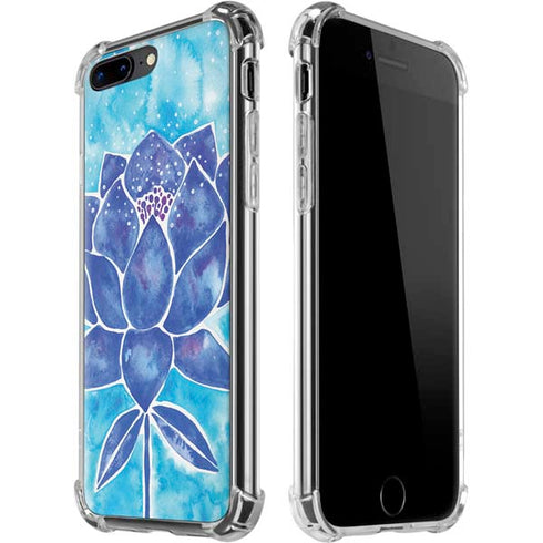 Blue Lotus by Cat Coq iPhone 7/8 Plus Clear Case