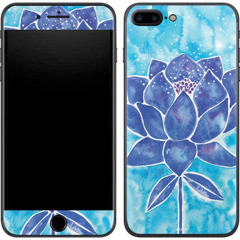 Cat Coq Blue Lotus iPhone 8 Plus Skin