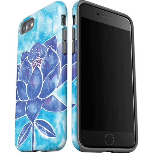 Cat Coq Blue Lotus iPhone SE (2nd & 3rd Gen) Pro Case