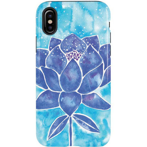 Cat Coq Blue Lotus iPhone X Pro Case