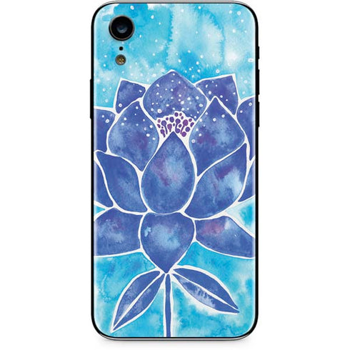Cat Coq Blue Lotus iPhone XR Skin