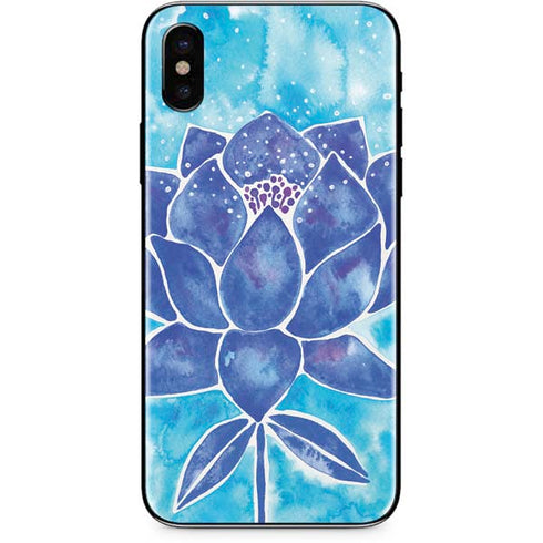 Cat Coq Blue Lotus iPhone XS Max Skin