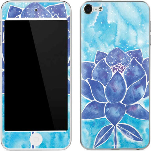 Cat Coq Blue Lotus Apple iPod Skin