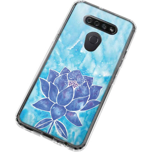 Blue Lotus by Cat Coq LG K51/Q51 Clear Case