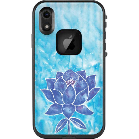 Cat Coq Blue Lotus LifeProof Fre iPhone Skin