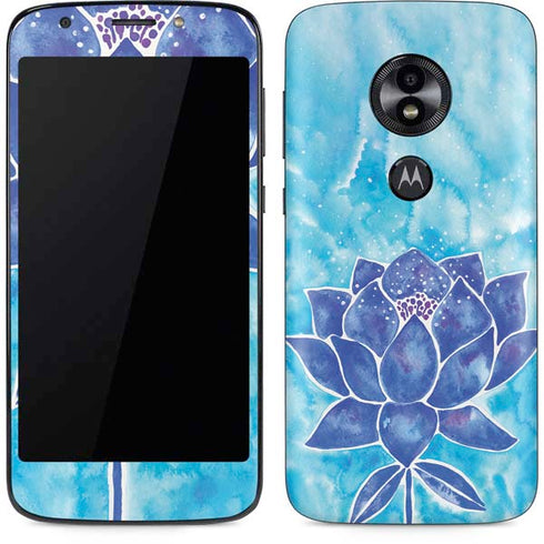Cat Coq Blue Lotus Moto E5 Play Skin