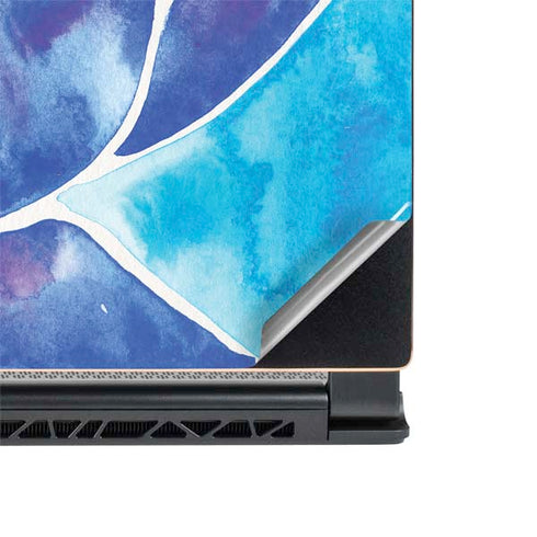 Cat Coq Blue Lotus MSI GS65 Stealth Laptop Skin