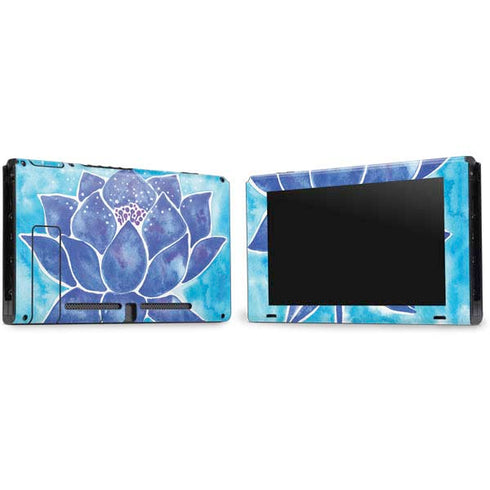 Cat Coq Blue Lotus Nintendo Switch Bundle Skin