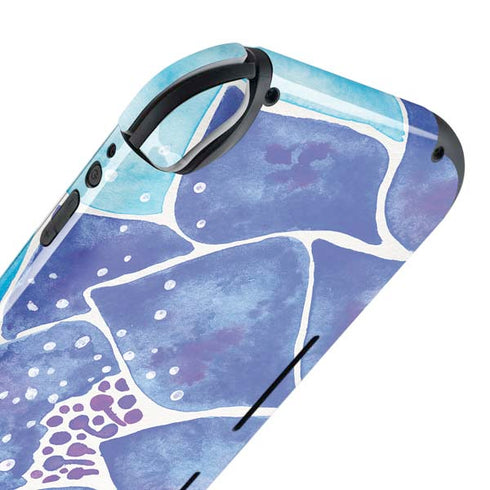 Cat Coq Blue Lotus Nintendo Switch Lite Skin