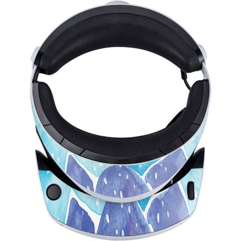 Cat Coq Blue Lotus PlayStation VR2 Skin