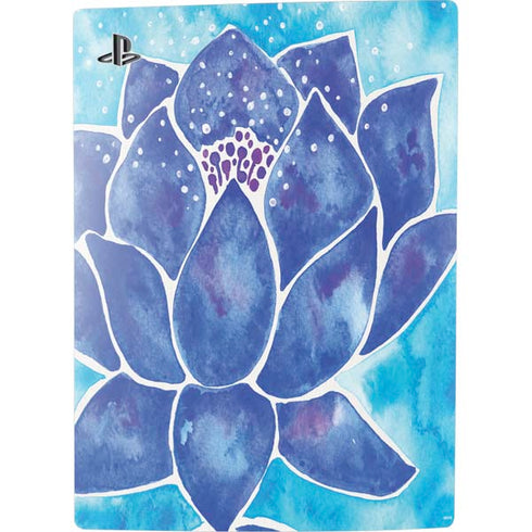 Cat Coq Blue Lotus PS5 Digital Edition Console Skin