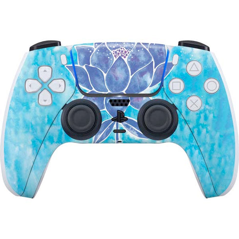 Cat Coq Blue Lotus PS5 Controller Skin