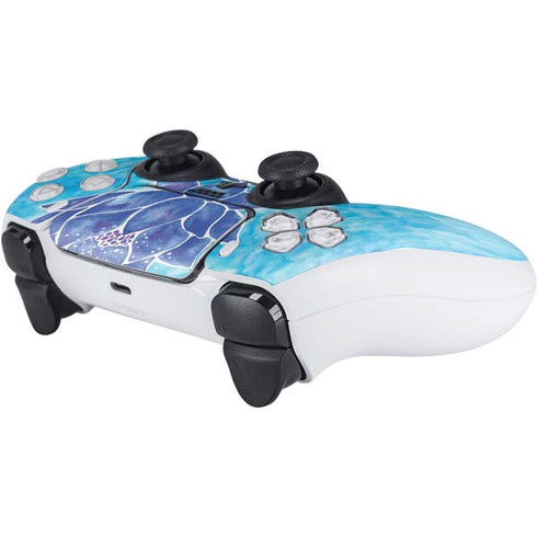 Cat Coq Blue Lotus PS5 Controller Skin