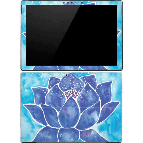 Cat Coq Blue Lotus Surface Pro 4 Skin