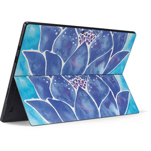 Cat Coq Blue Lotus Surface Pro 7 Skin