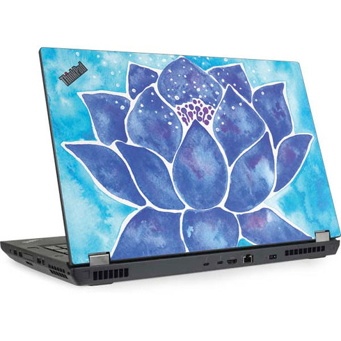 Cat Coq Blue Lotus Lenovo ThinkPad Skin