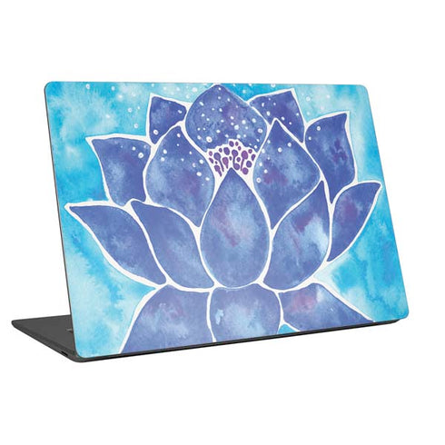 Cat Coq Blue Lotus Universal Laptop 18in (14.6 x 10.6in) Skin