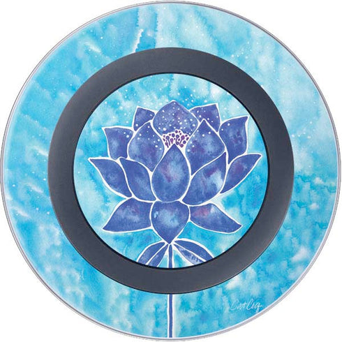 Cat Coq Blue Lotus Wireless Charger Skin