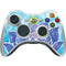 Cat Coq Blue Lotus Xbox 360 Wireless Controller Skin