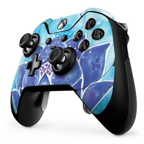 Cat Coq Blue Lotus Xbox One Elite Controller Skin
