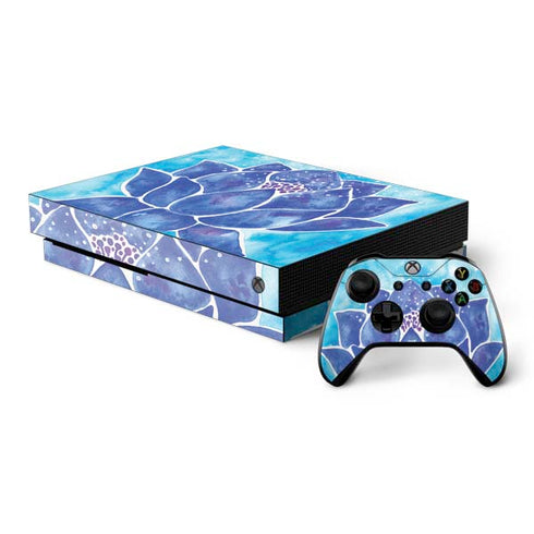 Cat Coq Blue Lotus Xbox One X Bundle Skin