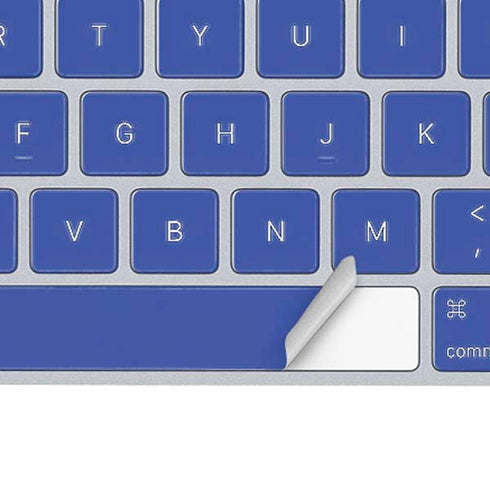 Blue Solid Magic Keyboard Skin