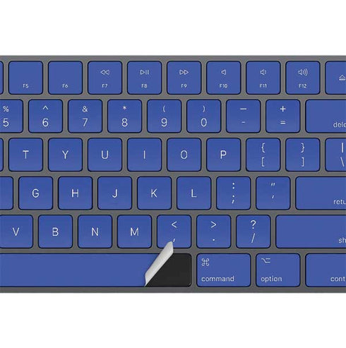 Blue Solid Magic Keyboard with Numeric Keypad Skin