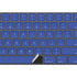 Blue Solid Magic Keyboard with Numeric Keypad Skin