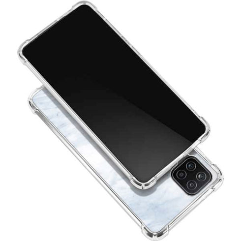 Blue Marble Galaxy A12 Clear Case