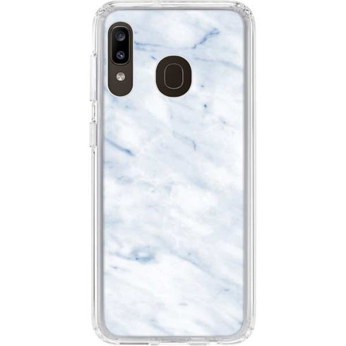 Blue Marble Galaxy A20 Clear Case