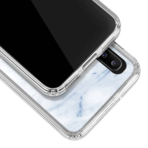 Blue Marble Galaxy A20 Clear Case