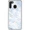 Blue Marble Galaxy A21 Clear Case