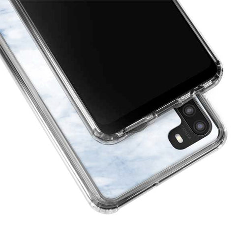 Blue Marble Galaxy A21 Clear Case