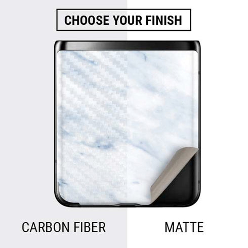 Blue Marble Galaxy Z Flip Skin