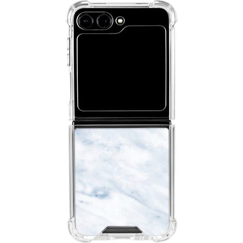 Blue Marble Galaxy Z Flip5 5G Clear Case
