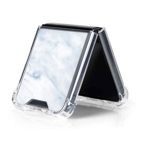 Blue Marble Galaxy Z Flip5 5G Clear Case