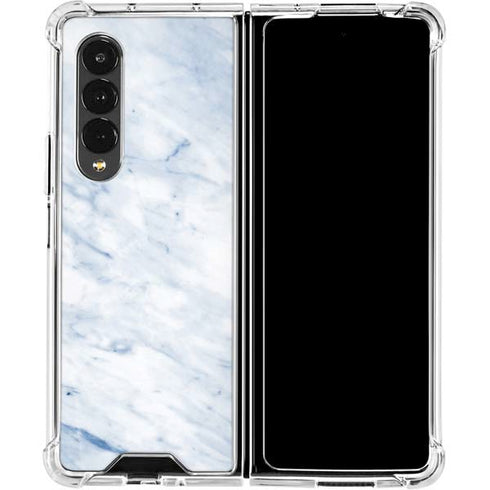 Blue Marble Galaxy Z Fold4 5G Clear Case