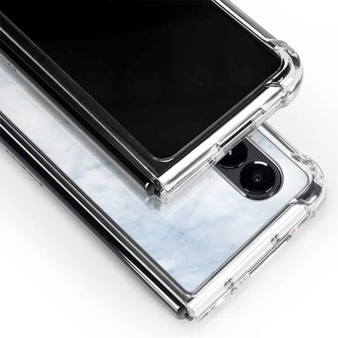 Blue Marble Galaxy Z Fold4 5G Clear Case