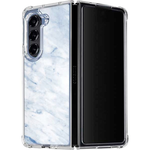 Blue Marble Galaxy Z Fold5 5G Clear Case