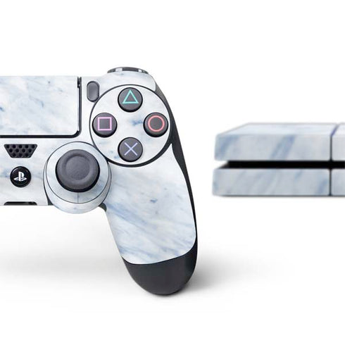 Blue Marble PS4 Console and Controller Bundle Skin