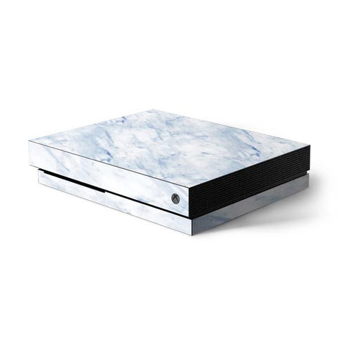 Blue Marble Xbox One X Console Skin