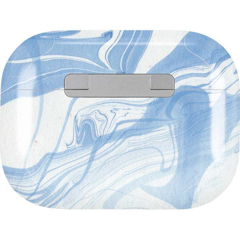 Blue Marbling AirPods Pro 2nd Gen Skin