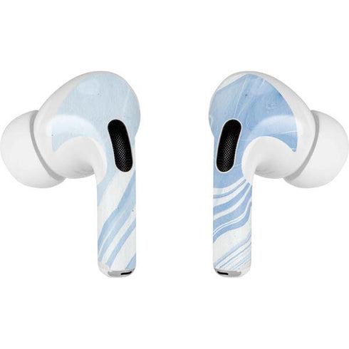Blue Marbling AirPods Pro 2nd Gen Skin