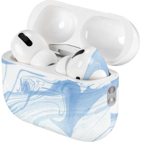 Blue Marbling AirPods Pro 2nd Gen Skin