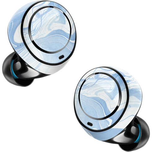 Blue Marbling Amazon Echo Buds Skin