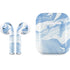 Blue Marbling Apple AirPods 2 Skin